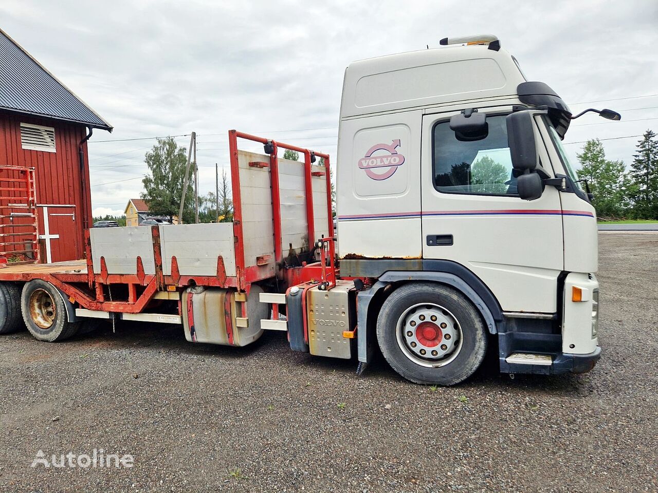 camion plate-forme Volvo FM380 *6x2 *11m PLATFORM *VIDEO