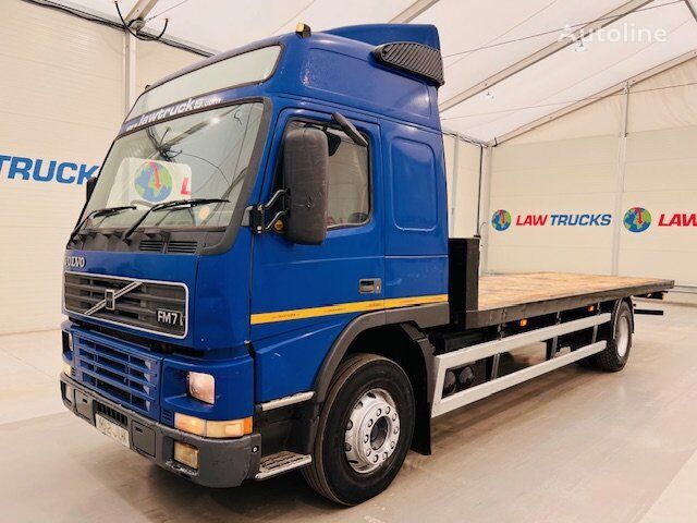 Volvo FM7 250 Globetrotter Flatbed platform truck