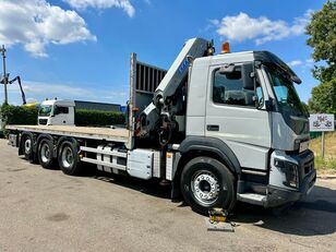 грузовик платформа Volvo FMX 330 8x4 TRIDEM + CRANE EFFER 265 / 6S - PLATFORM 7m50 - EURO