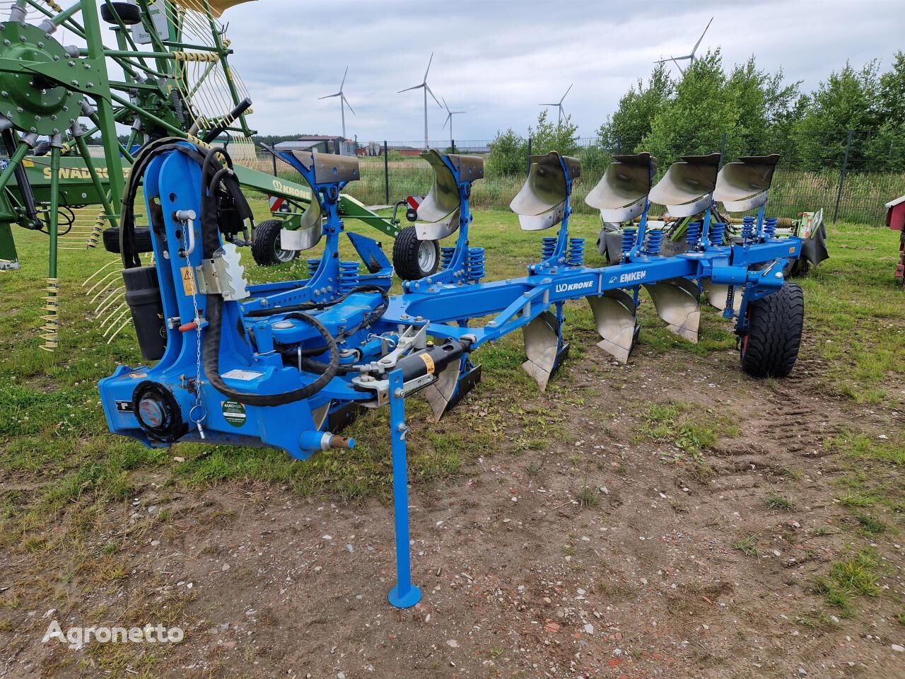 Juwel 8 M X 5+1 plough