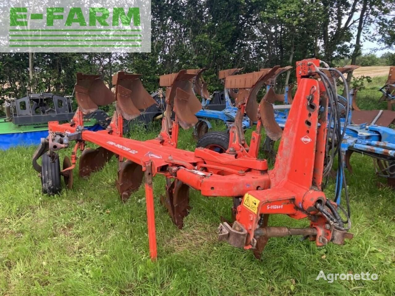 Kuhn vm 122 4et plough