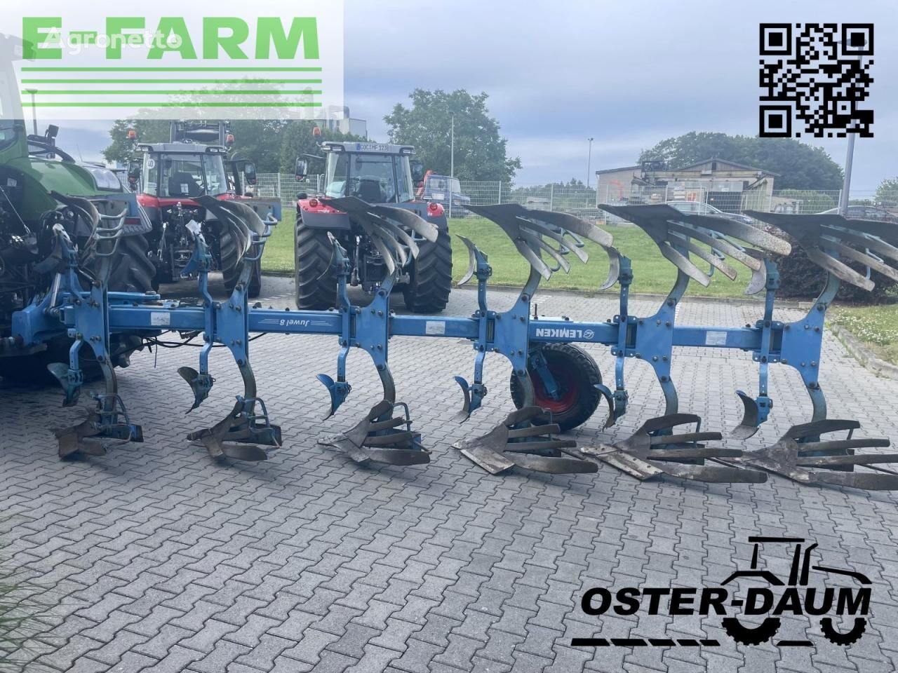 Lemken juwel 8 plough