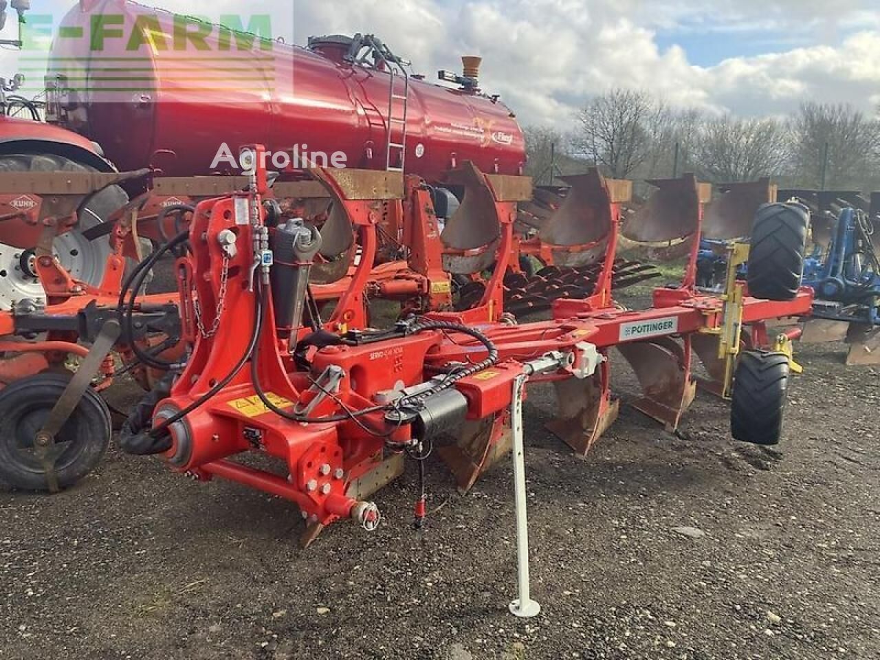 Pöttinger servo 45 m 5-schar nova arado - Agroline