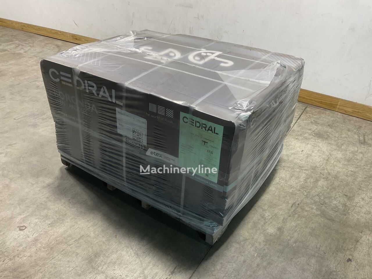 حجر الأردواز سيدرال - درجة مقاومة للحريق A2 - رمادي غامق - 45×32 سم (1320x) | Machineryline SY حجر الأردواز سيدرال - درجة مقاومة للحريق A2 - رمادي غامق - 45×32 سم (1320x) - Machineryline