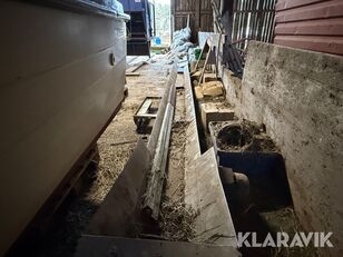 Transportband för ved 7m med elmotor leña