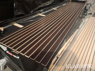 Panneaux muraux acoustiques 20 pièces bouleau foncé