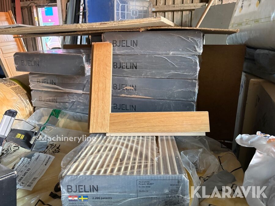 Parquet en espiga Bjelin Roble Bjelin - Machineryline
