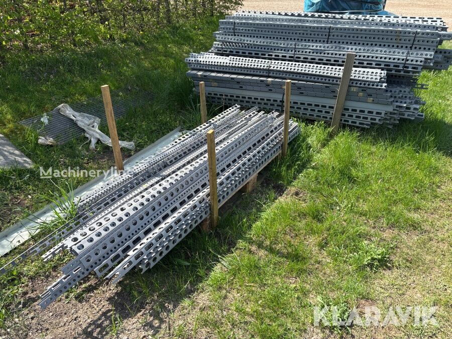 Várias réguas de reforço - Total de 3 paletes / caixas - Machineryline