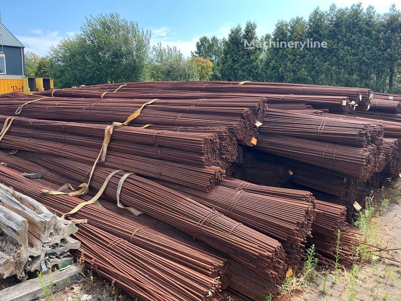 Gebundelde staven betonijzer wapeningsstaal - Machineryline