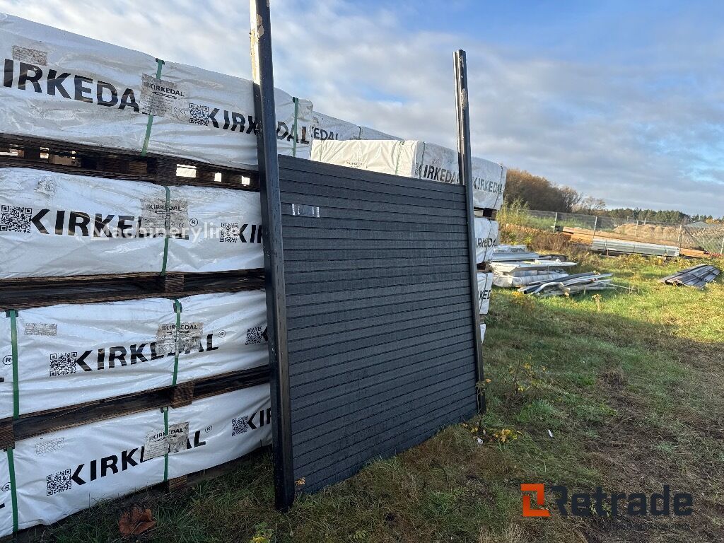 Clôture composite 180x180cm 10 sections - Machineryline