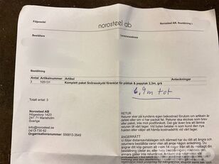 Protección contra avalanchas de nieve de Nordsteel