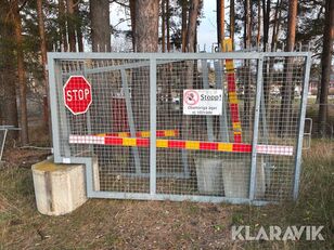 هيكل معدني Slaggrindar - Med tillh&ouml;rande betongfundament