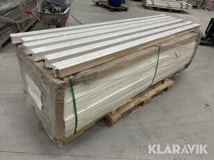 autre matériau de construction Gerigter hvidmalede 385 styk
