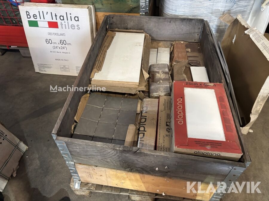 Autre matériau de construction Kakelplattor - Machineryline