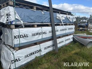 Kirkedal Kompositbrædder Kirkedal Fer og not, sort, 100stk other building material