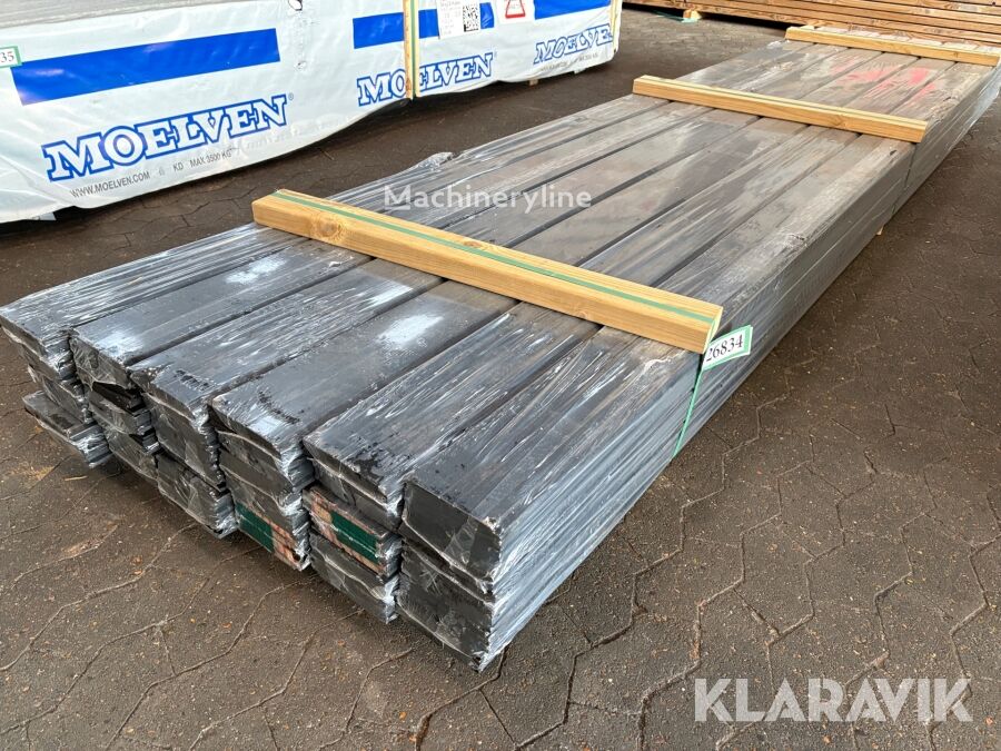 Klink beklædning Sortmalet - 72 bradder other building material - Machineryline