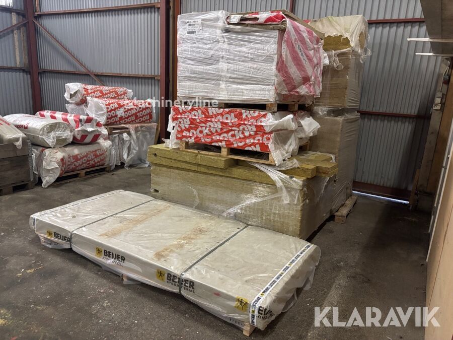 Другой строительный материал Rockwool Markskivor och Underskivor Rockwool / Paroc - Totalt 6 pall - Machineryline