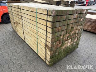 Trykimprægnerede stolper 168 styk other building material
