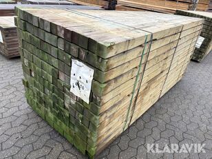 Trykimprægnerede stolper 168 styk other building material