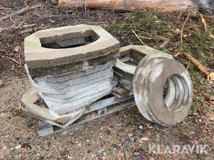 Losas de hormigón, 68 piezas