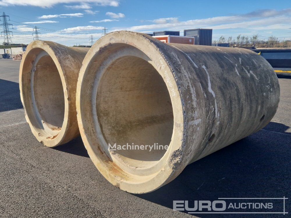 Tubo de drenagem de concreto - Machineryline