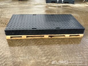 Unused Ground Protection Mats 1200x2440x12.7mm (10 of), 2 Way Steel Connectors (20 of)