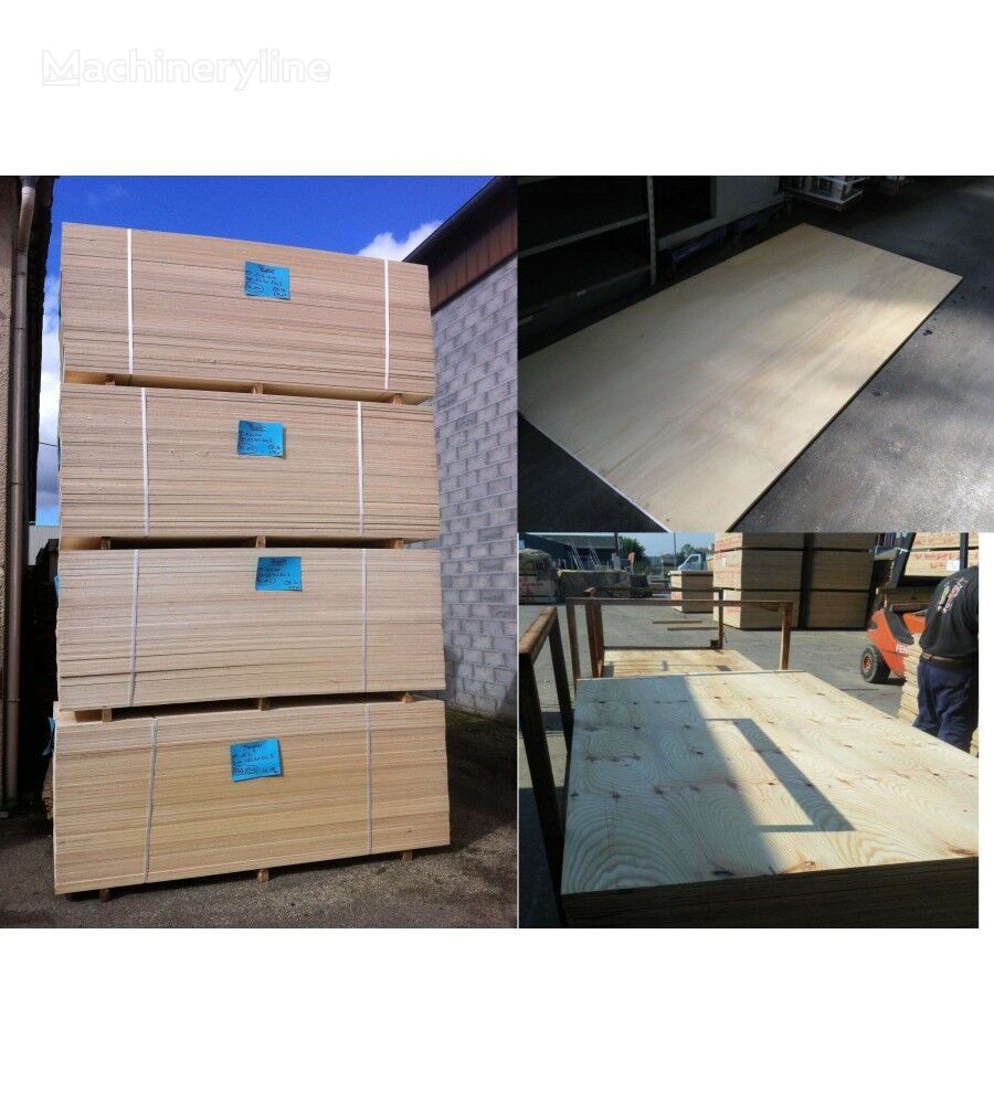 LARGE QUANTITY decommissioned plywood sheets