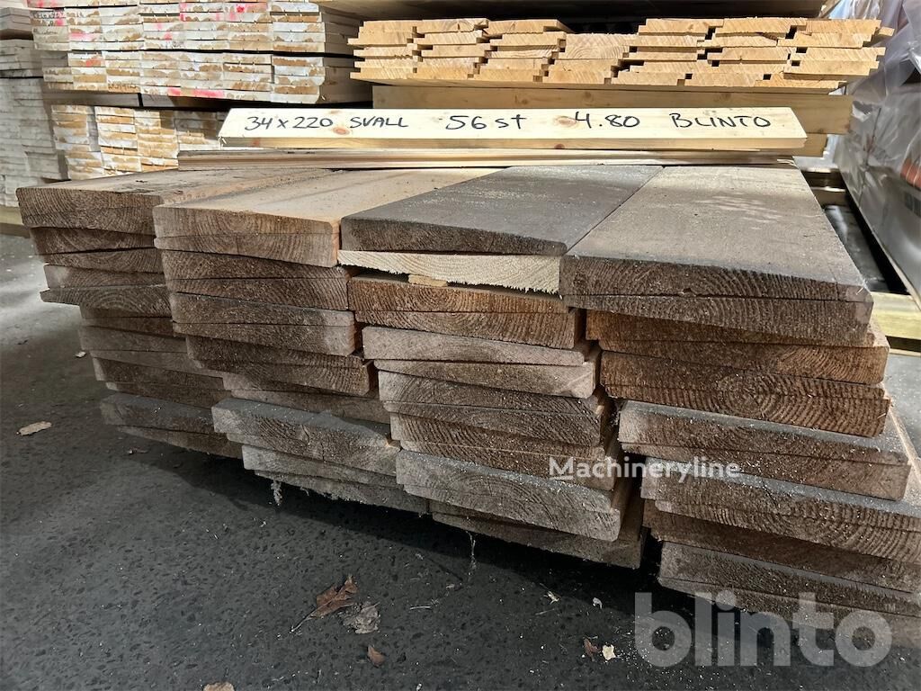 Kilplank 34 x 220 mm x 4800