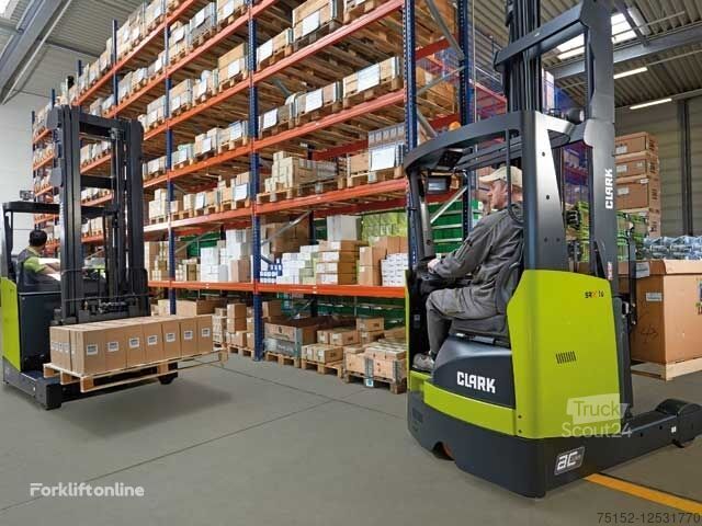 new Clark SRX 14 reach truck