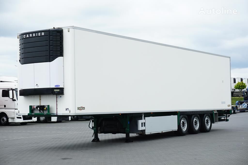 Chereau / CHŁODNIA / OŚ PODNOSZONA refrigerated semi-trailer