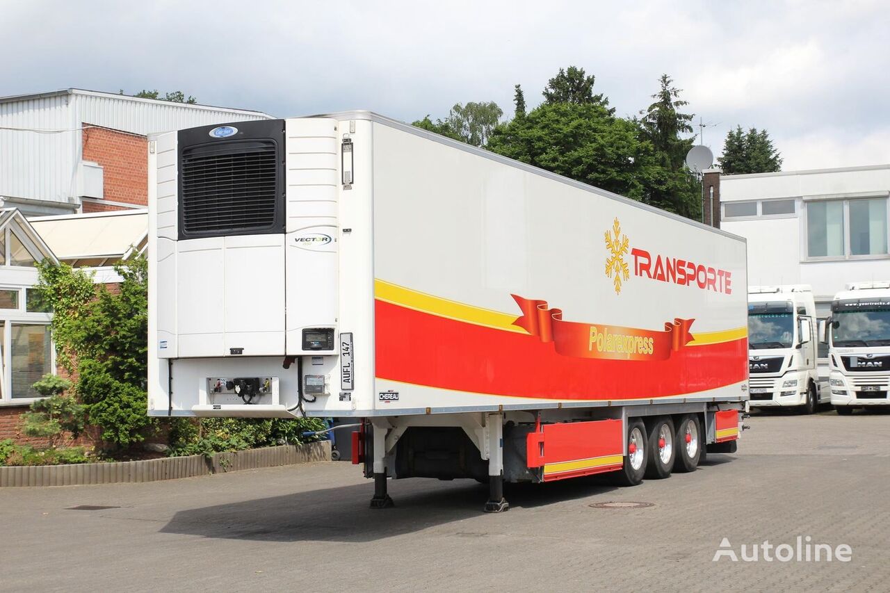 Chereau CV 1550 / Doppelstock/ Strom / Blumen Breite refrigerated semi-trailer