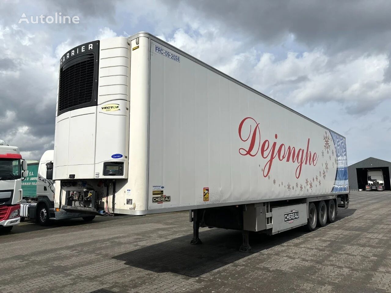 semi-remorque frigorifique Chereau Carrier Vector