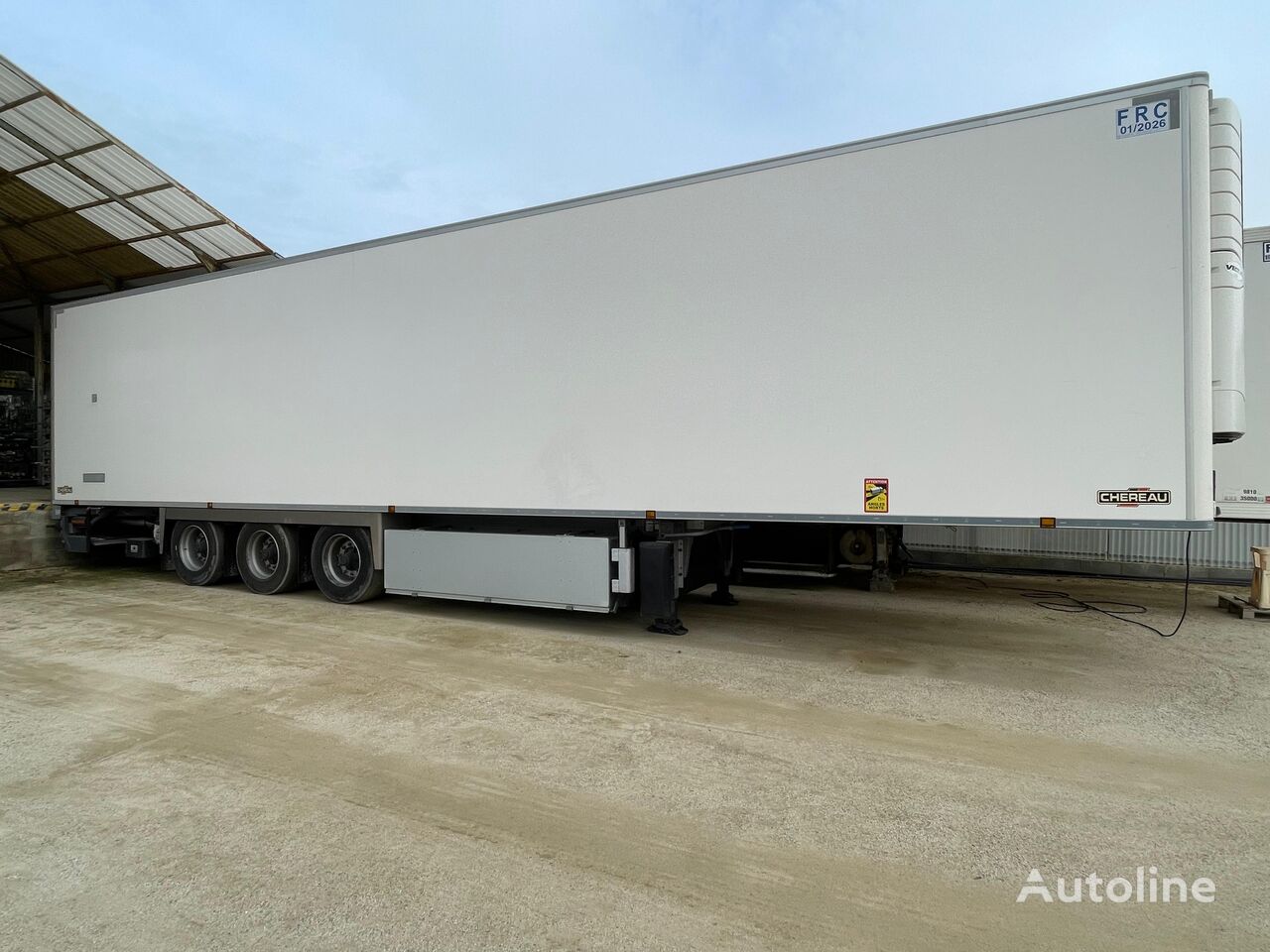 Chereau Inogam refrigerated semi-trailer