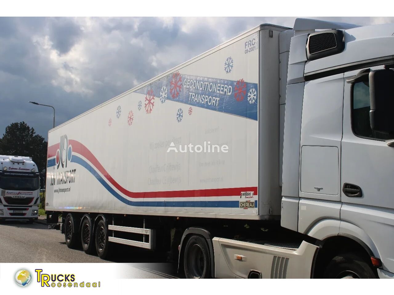 Chereau THERMO KING + 2.60 M HEIGHT Kühlauflieger