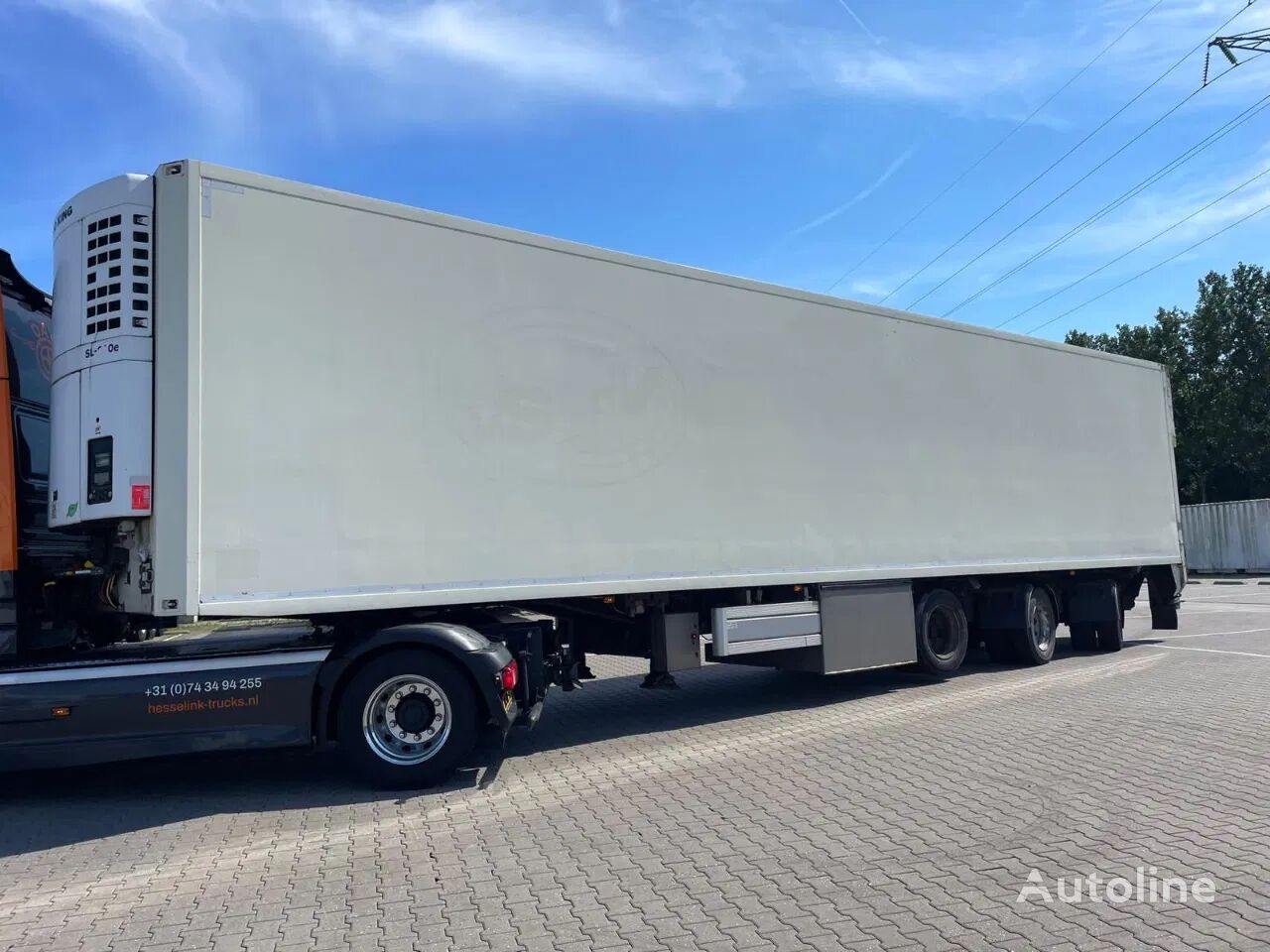 Floor Thermo King SL200 2x stuuras refrigerated semi-trailer