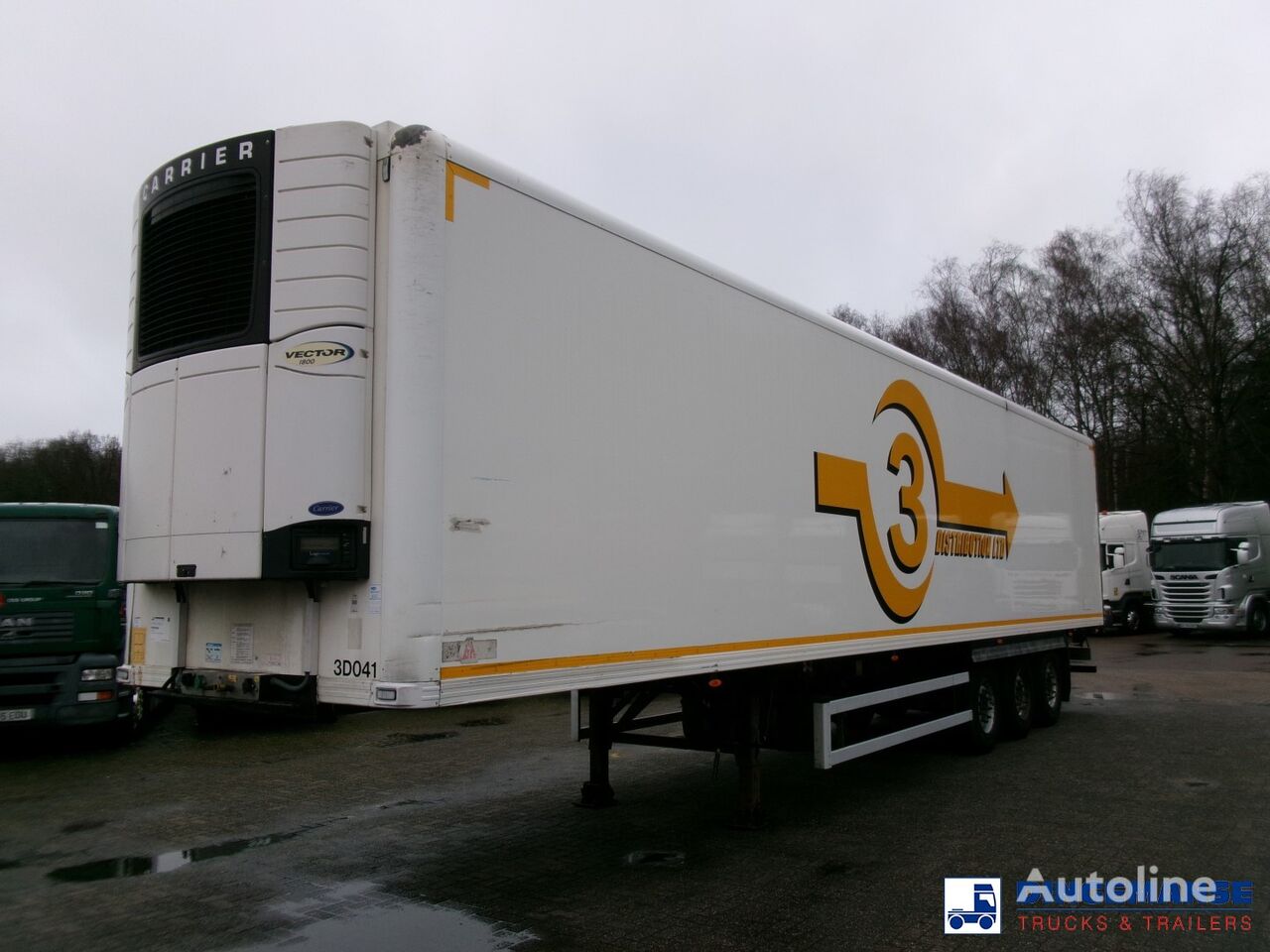 Semirimorchio frigo Gray & Adams Frigo trailer + Carrier Vector 1850 MT - Autoline