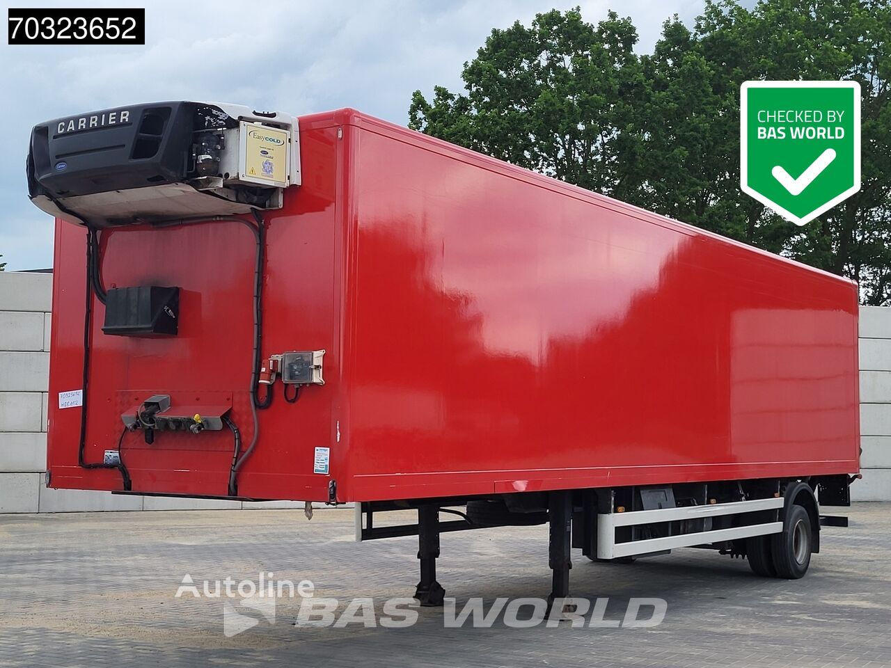 HEWA Tail gate refrigerated semi-trailer - Autoline