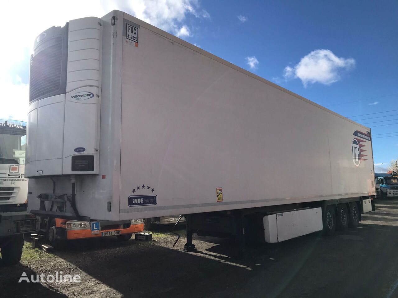 Indetruck S3NA frigorífico 冷蔵セミトレーラ