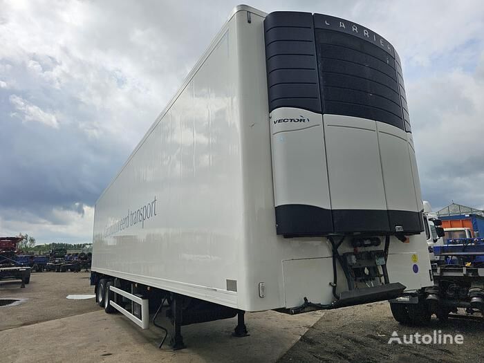 Jumbo TO 200 54 | 2 axle closed box trailer for flowers|fridge unit |  refrigerated semi-trailer