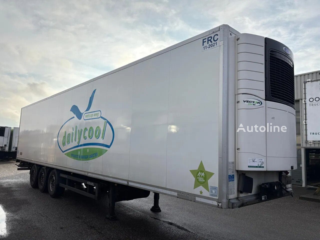 Полуприцеп рефрижератор Kögel Carrier Vector 1950 MT SAF disc, Schiebebremse,multitemp, Dual T - Autoline