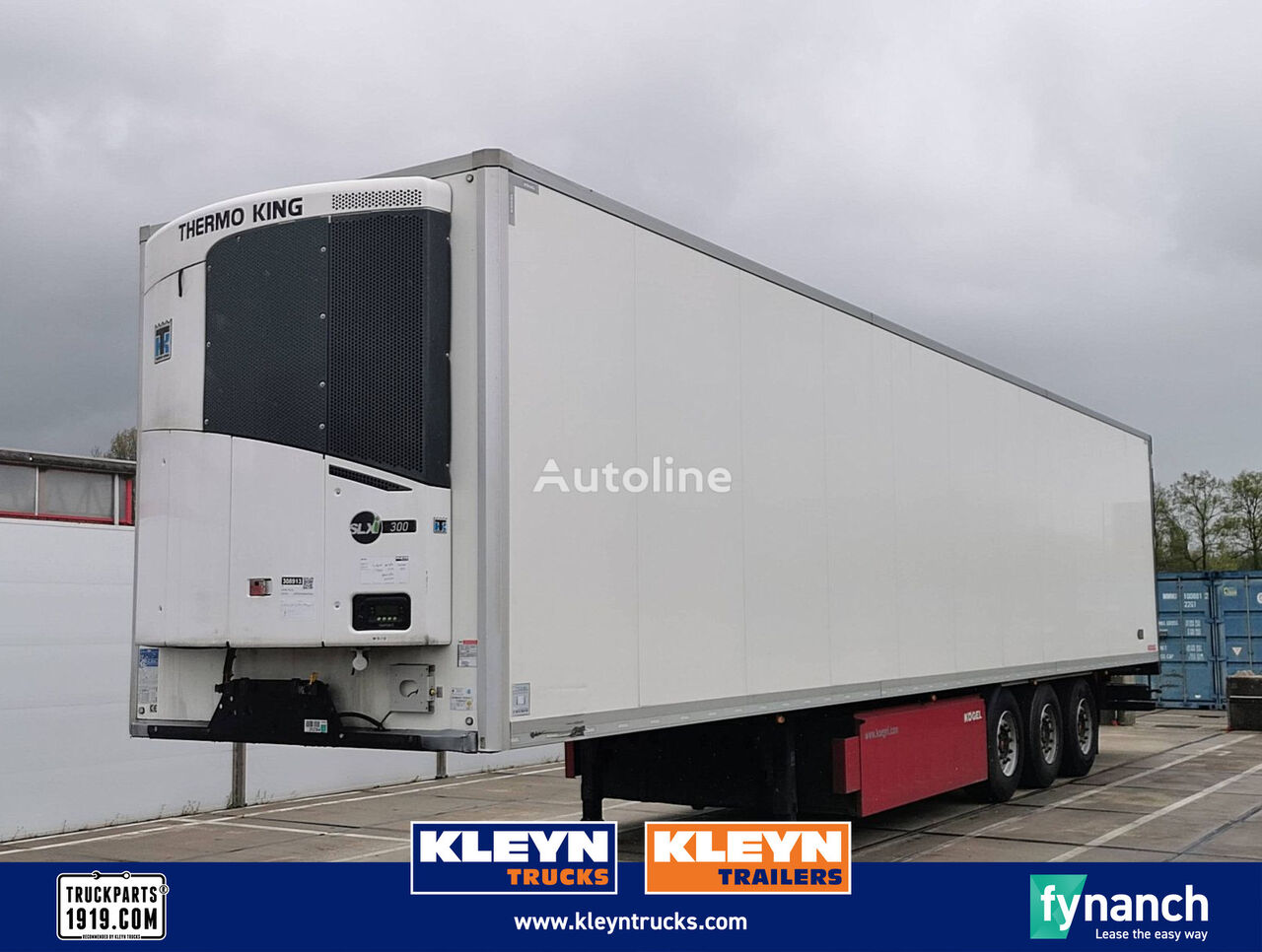 Kögel SD 24 thermoking slx 300i refrigerated semi-trailer