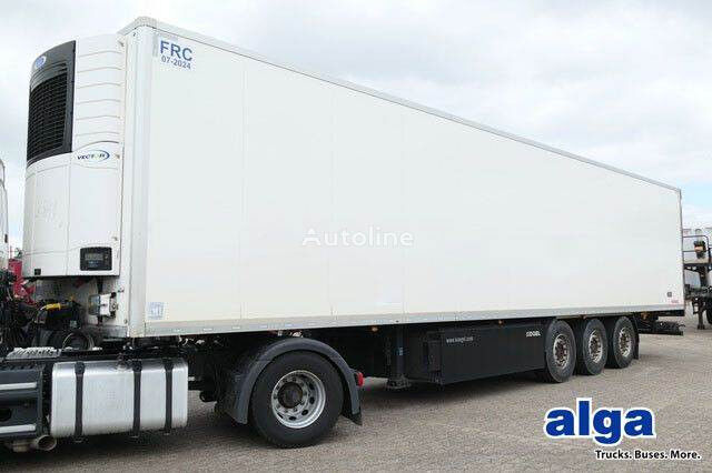 Kögel SVA 24, Doppelstock, Carrier Vector 1550 refrigerated semi-trailer