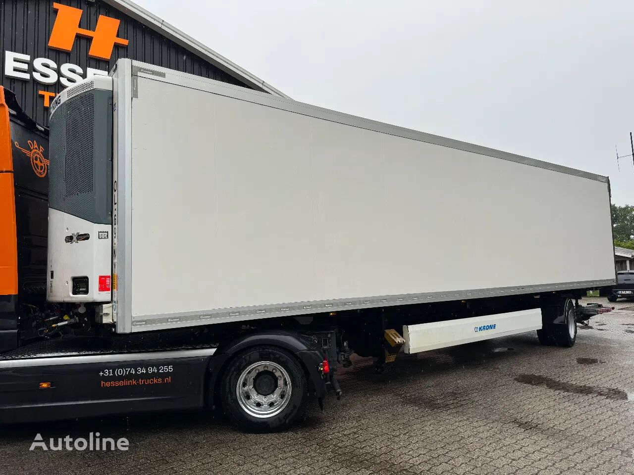 Krone 1 AS City Thermo King Spectrum Multi-Temp LBW APK 04/2025 refrigerated semi-trailer