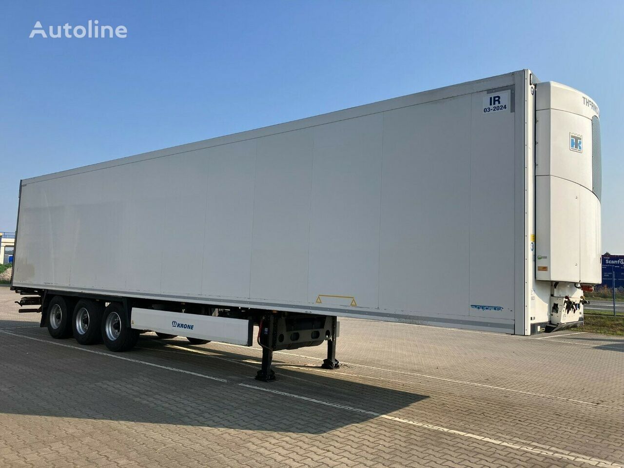 Krone Cool Liner Multitemp SDR 27 eL4-MT refrigerated semi-trailer