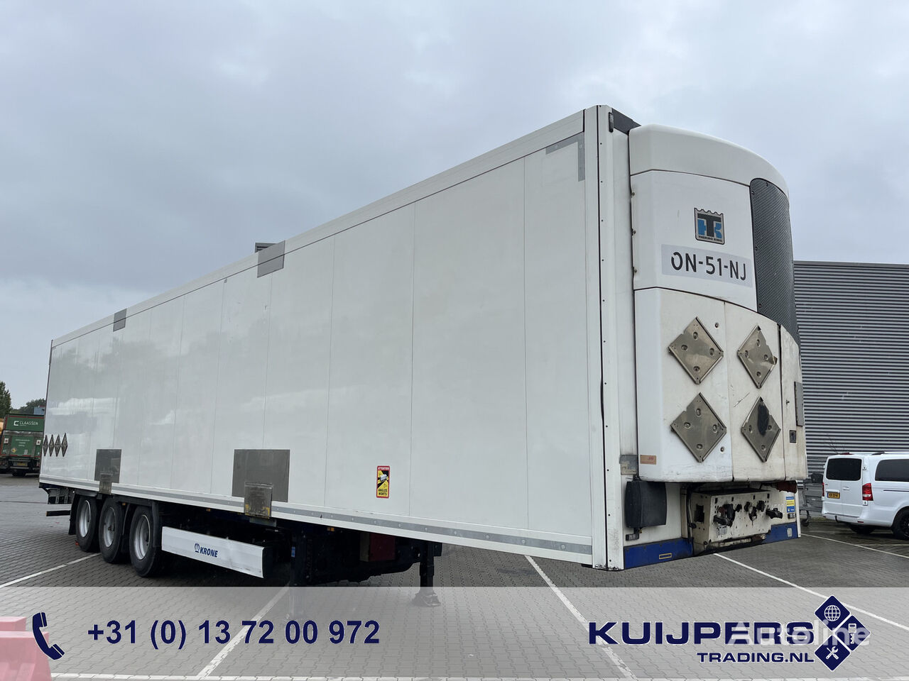 semi-remorque frigorifique Krone Cool Liner / Thermo King SLX e 400