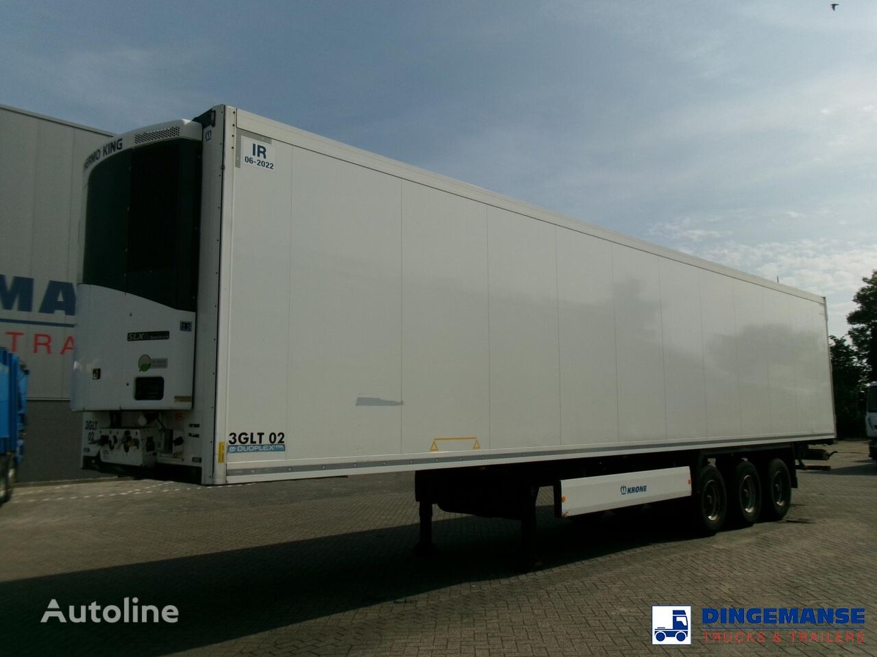 العربات نصف المقطورة شاحنة التبريد Krone Frigo trailer + Thermoking SLXe Spectrum - Autoline