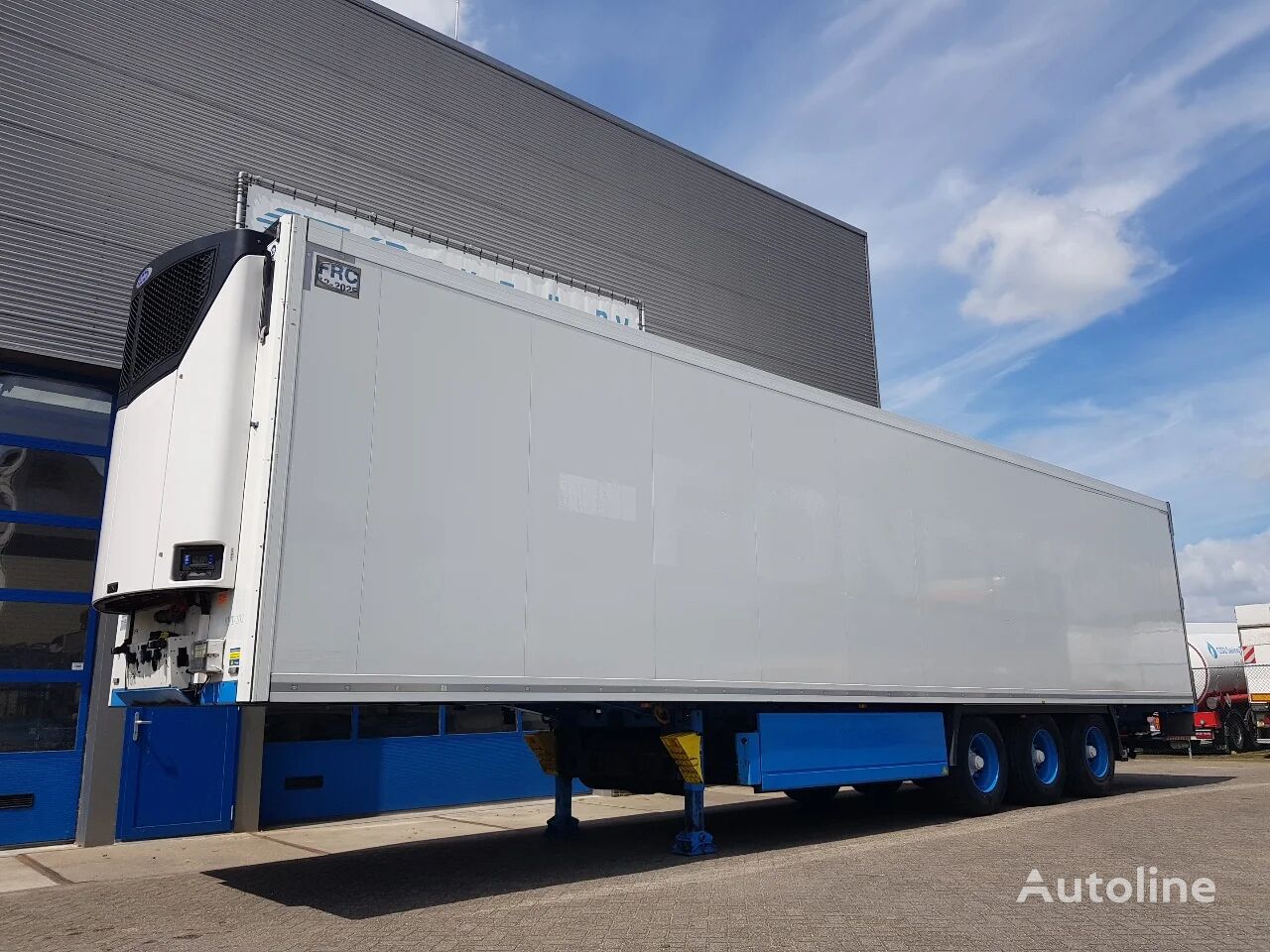 Krone Multi Temp, Laadklep, Carrier Vector, datalogger, palletkisten refrigerated semi-trailer