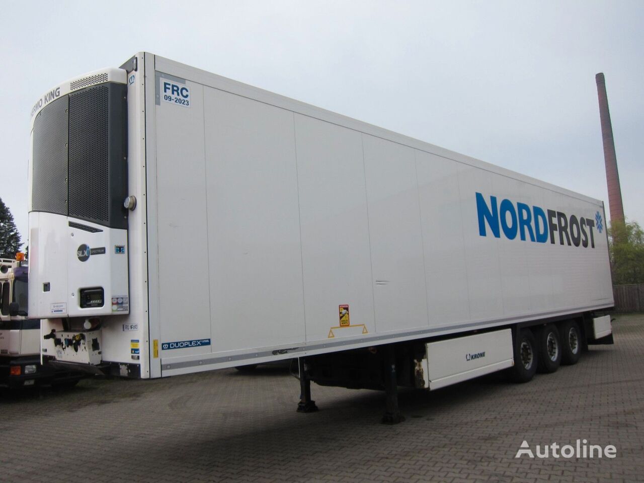 Krone SD Bi-temp Thermoking SLxi   Doppelstock refrigerated semi-trailer