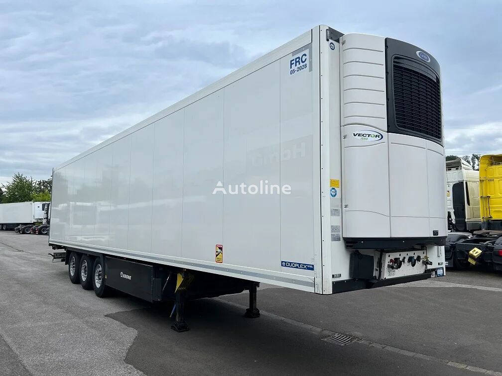 Krone SD , Carrier Vector 1550, Doppelstock, Lift refrigerated semi-trailer