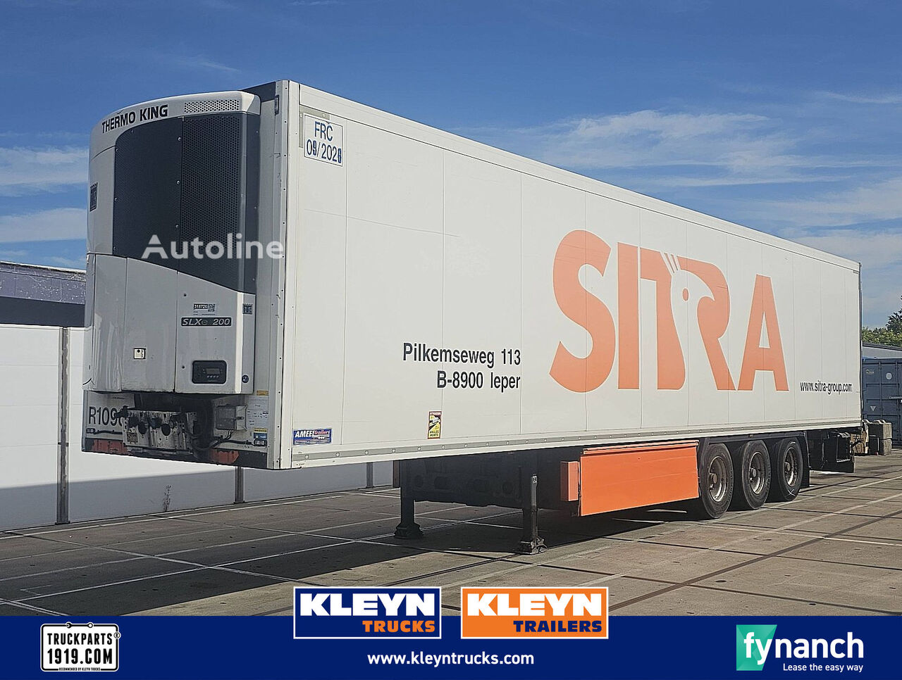 半挂冷藏车 Krone SD THERMOKING SLXE 200 - Autoline
